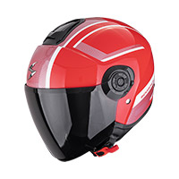 Scorpion Exo City 2 Cosmos Helmet Silver Matt