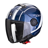 Scorpion Exo City Scoot Helmet Blue White