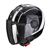 Scorpion Exo City Scoot Helmet Black White