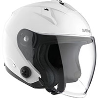 Sena Econo Bluetooth Helm Jet weiß glänzend