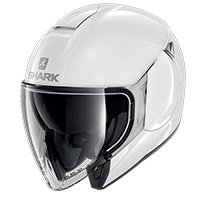 Shark Citycruiser Blank Helmet White