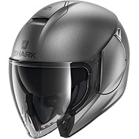 Shark Citycruiser Blank Mat Helmet Anthracite
