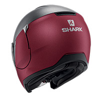 Shark Citycruiser Dual Blank Mat Helmet Red
