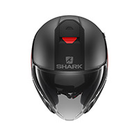 Shark Citycruiser Karonn Mat Helmet Black Red - 3