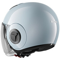 Shark Nano Blank Helmet Light Blue
