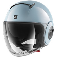 Shark Nano Blank Helmet Light Blue