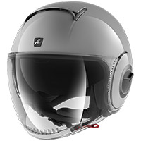Casco Shark Nano Blank Grigio Chiaro