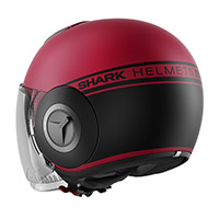 Shark Nano Street Neon Mat Helmet Red