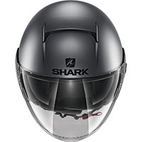 Shark Nano Street Neon Mat Helmet Grey