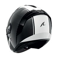 Casque Shark Rs Jet Carbon Skin blanc - 2