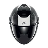 Casque Shark Rs Jet Carbon Skin blanc - 3