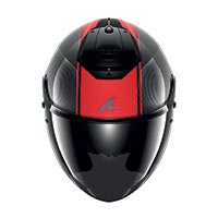 Shark Rs Jet Carbon Skin Helmet Red - 3