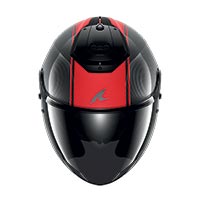 Casque Shark Rs Jet Carbon Skin rouge - 3