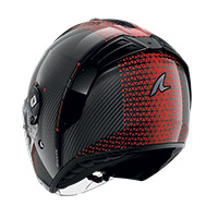 Shark Rs Jet Carbon Ikonik Helmet Red - 2