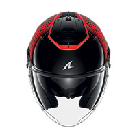 Shark Rs Jet Stride Helmet Black Red - 3