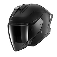 Casque Shark Skwal Jet Cup Dark Shadow Mat noir