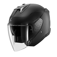 Shark Skwal i3 ジェット ブランク マット ヘルメット ブラック マット