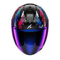 Shark Skwal i3 Jet Hellcat Helm chromo blau - 3