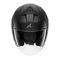 Shark Skwal Jet Blank Mat Helm schwarz matt - 3