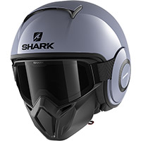 Shark Street Drak Blank Helmet Grey