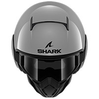 Shark Street Drak Blank Helmet Light Grey