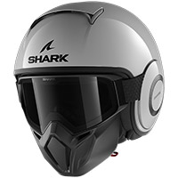Casco Shark Street Drak Blank grigio chiaro