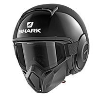 Shark Street Drak Blank Helmet Black