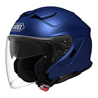 Casco Shoei J-Cruise 3 azul metalizado