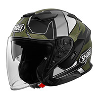 Casco Shoei J-cruise 3 Whizzy Tc-11 Verde