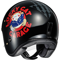 Shoei J-o Lucky Cat Garage Tc-5 Helmet