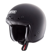 Casco Simpson Chopper Nero Opaco