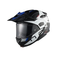 Casque Nexx X.Lifecountry Galaxy blanc bleu mat