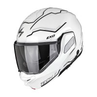 Casque Scorpion Exo Tech 2 Dash blanc argent