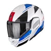 Casque Scorpion Exo Tech 2 Void blanc bleu