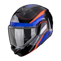 Casque Passager Scorpion Exo Tech 2 rouge bleu