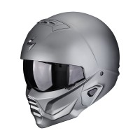 Scorpion Exo Combat 2 Helmet Titanium Grey Matt