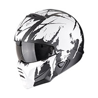 Scorpion Exo Combat 2 Marauder Helmet White Matt