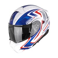 Casque Scorpion Exo 930 Evo Space rouge bleu