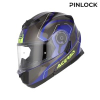 Casque Modulaire Acerbis Serel 2206 bleu jaune