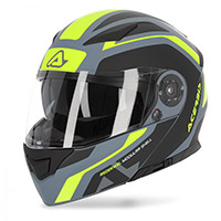 Acerbis Rederwel Modular Helmet Grey Yellow - 2