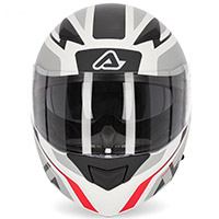 Acerbis Rederwel Modular Helmet White Red - 4