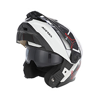 Acerbis ライダー モジュラー ヘルメット ホワイト ブラック - img 2