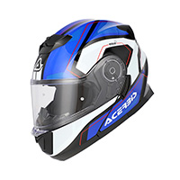 Casco Modulare Acerbis Serel 2206 Blu Bianco