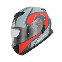 Casco Modulare Acerbis Serel 2206 Grigio Rosso
