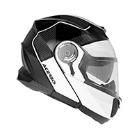 Casco Modulare Acerbis Serel 2206 Nero Bianco - img 2