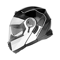 Acerbis Serel 2206 Modular Helmet Black White - 3