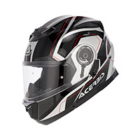 Casco Modular Acerbis Serel 2206 negro plata