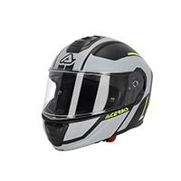 Casco Modulare Acerbis Tdc 2206 Grigio Giallo - img 2