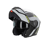 Casco Modulare Acerbis Tdc 2206 Grigio Giallo