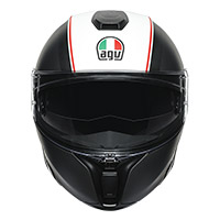 AGV Sportmodular Cover Helm Gun Metal weiß - 4